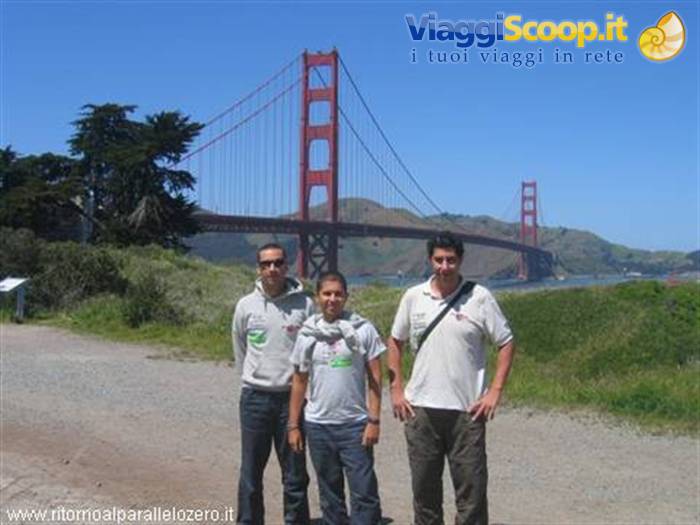 Noi e il Golden Gate Bridge