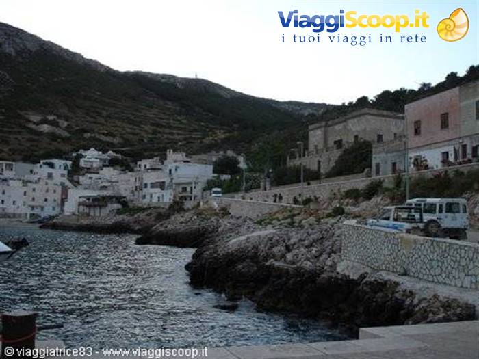 L'arrivo a Levanzo