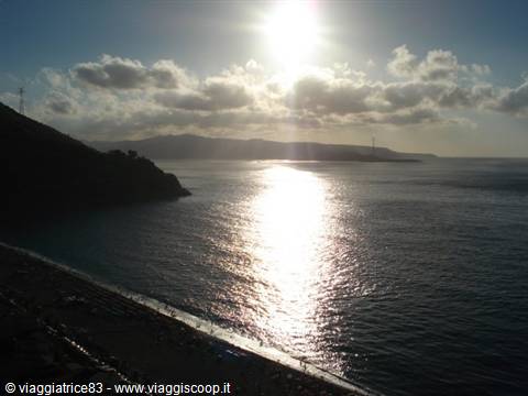 Tramonto sul mare