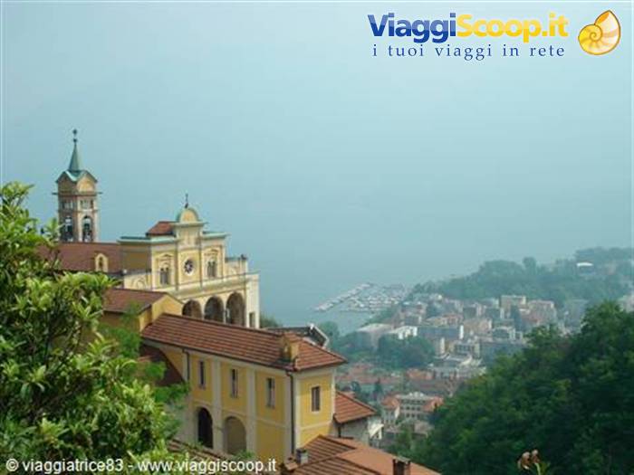 Vista del Santuario su Locarno