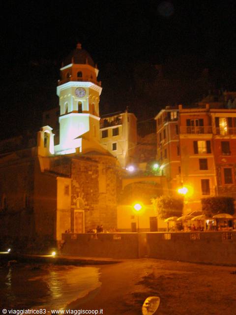 Vernazza by night