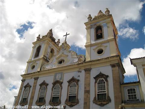 La chiesa di Nosso Senhorn do Rosario Dos Pretos