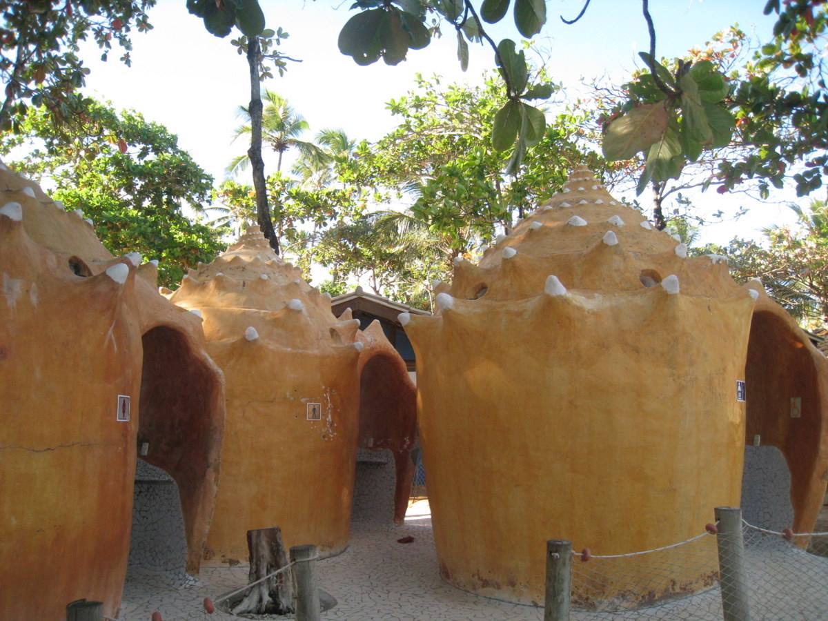 Toilette a forma di conchiglie