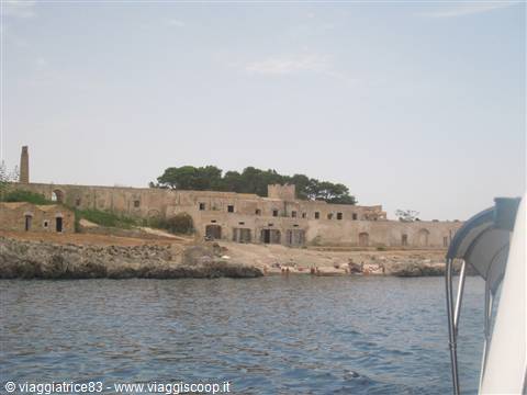 La tonnara e Monte Monaco