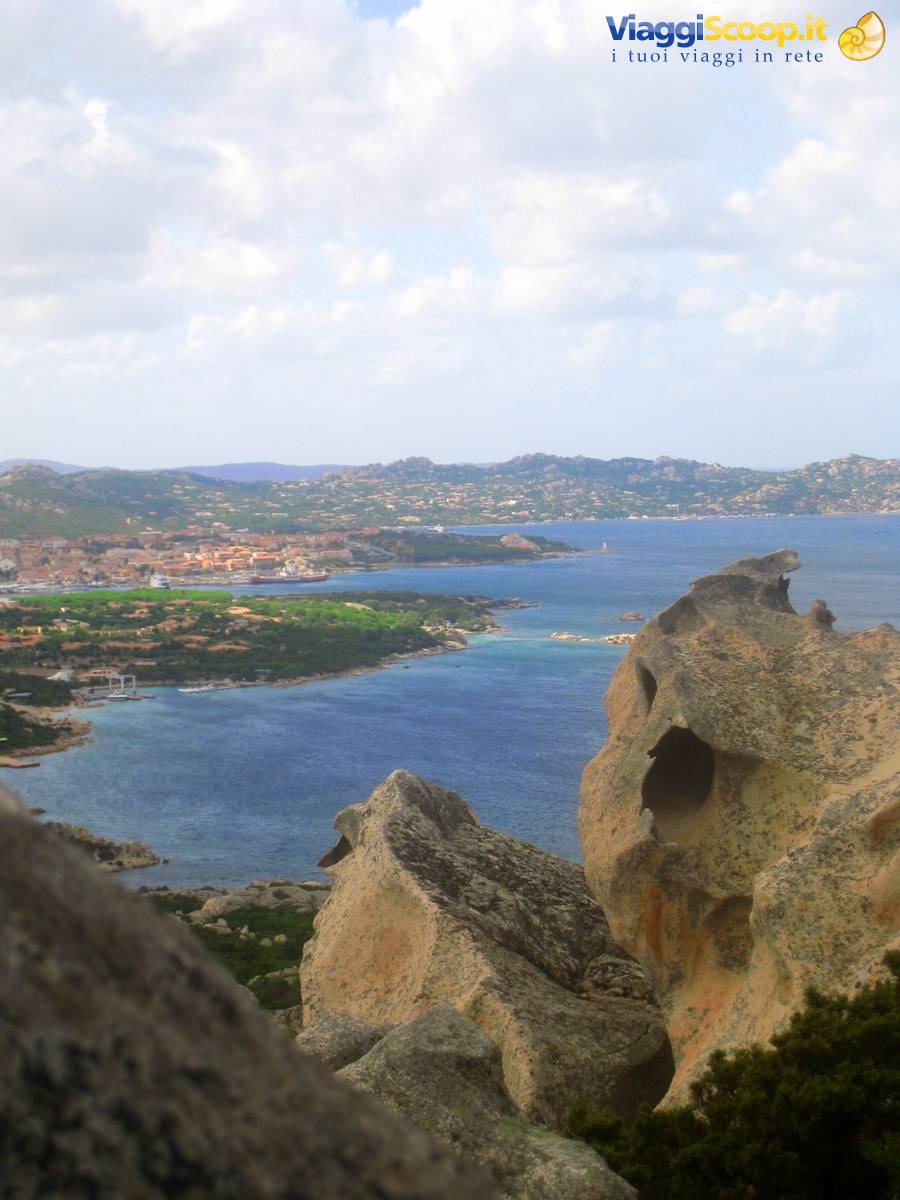 Panorama dall'alto di Capo d'Orso