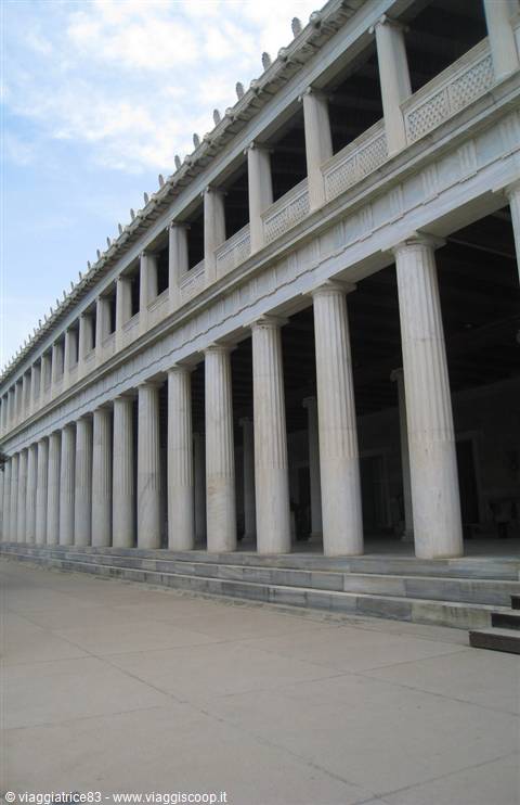 Stoa di Attalus II re di Pergamo Ospita il Museo dell'Agorà