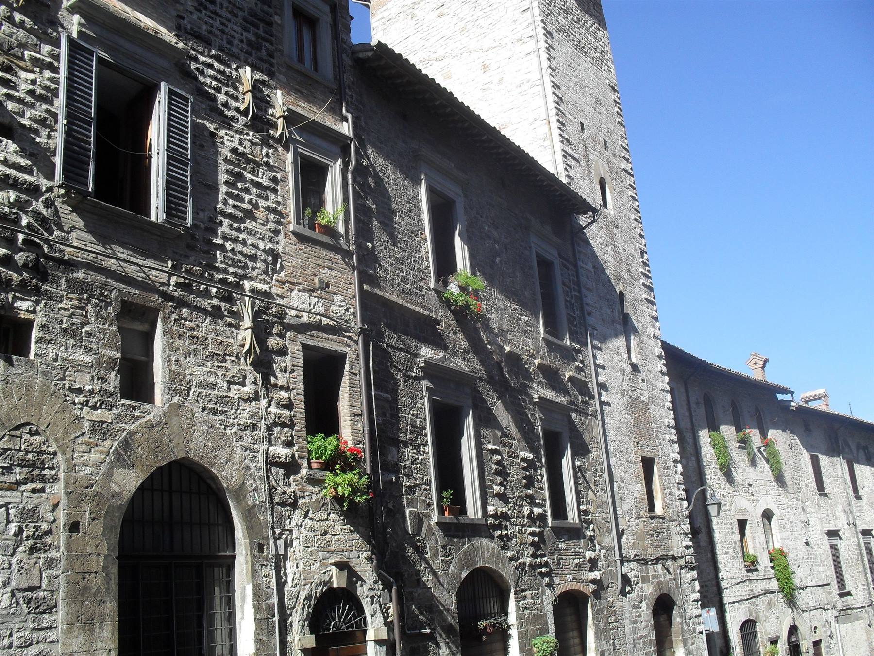 Gubbio - vie del centro storico