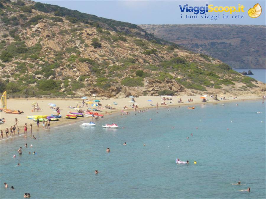 La spiaggia di Vai