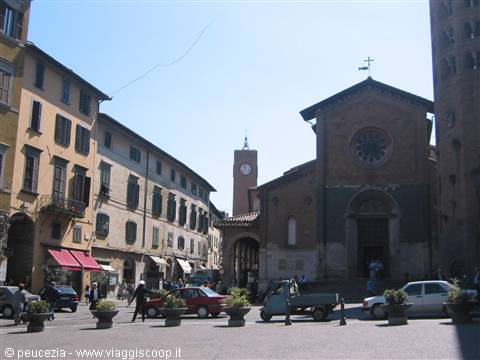 una piazza di Orvieto