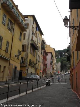 una strada di Nizza