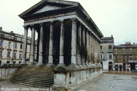 la maison carrée di Nimes