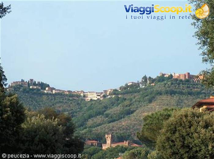 una panoramica di Montecatini Terme