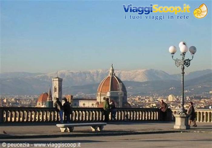 il piazzale Michelangelo