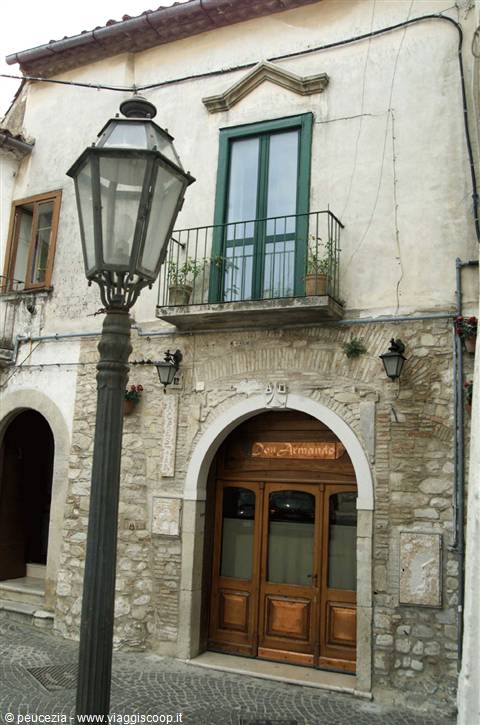 una casa del centro storico