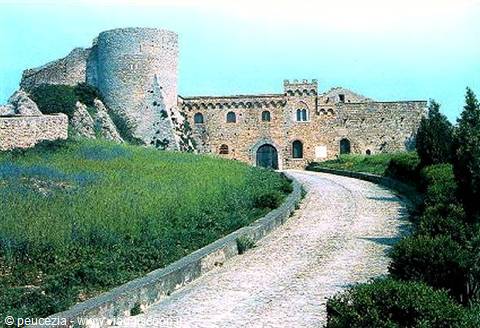 la strada verso il castello