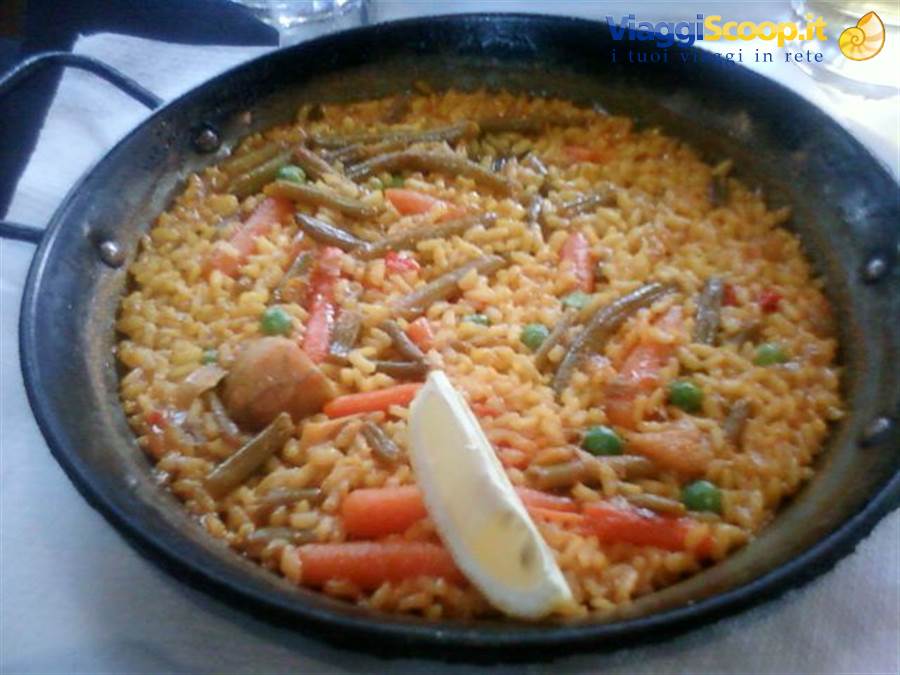 la paella vegetariana