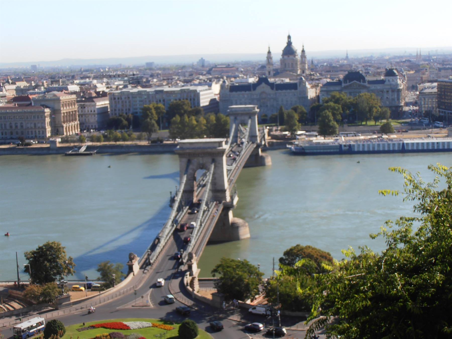 il ponte delle catene sul Danubio