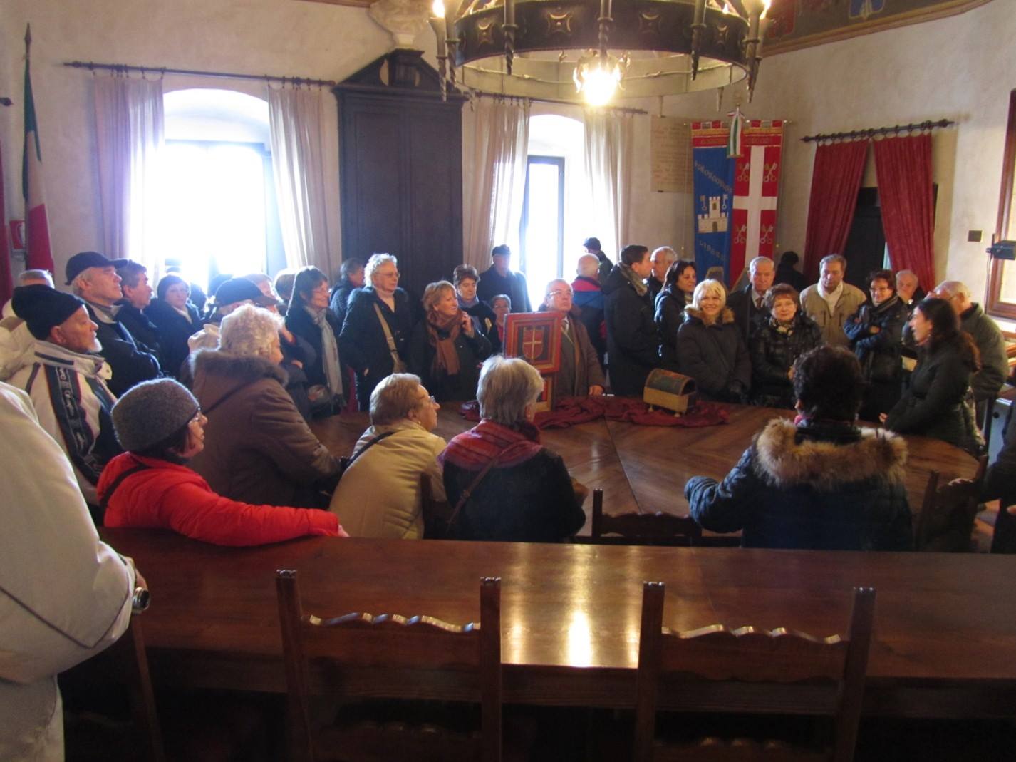 visita sala consiliare stroncone