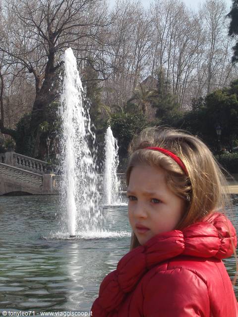 .. al parco del parlamento catalano !!