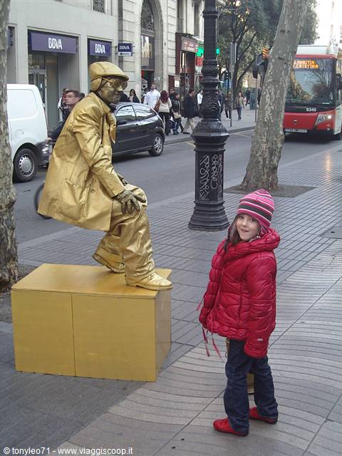 artista di strada ... ramblas