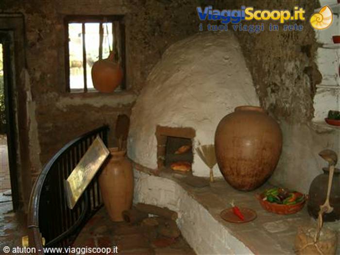 Missione di San Juan di Capistrano . L'antica cucina