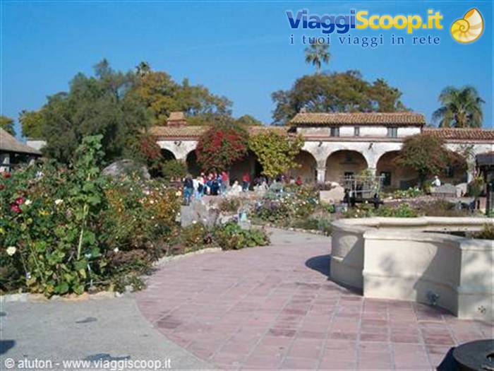 Missione di San Juan di Capistrano - Il cortile - Aspettando Zorro!