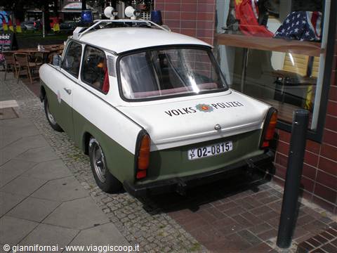 la Trabbi (Trabart) auto della DDR