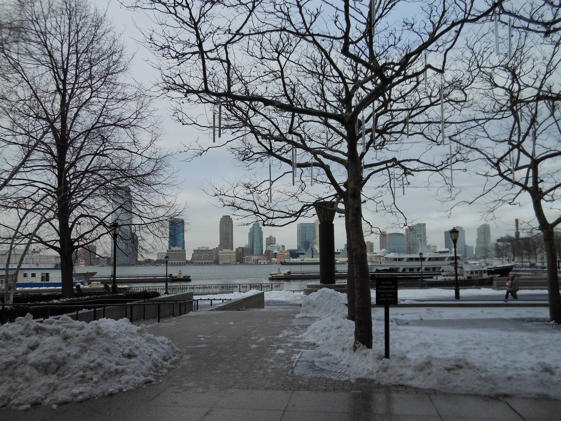 ny sotto la neve