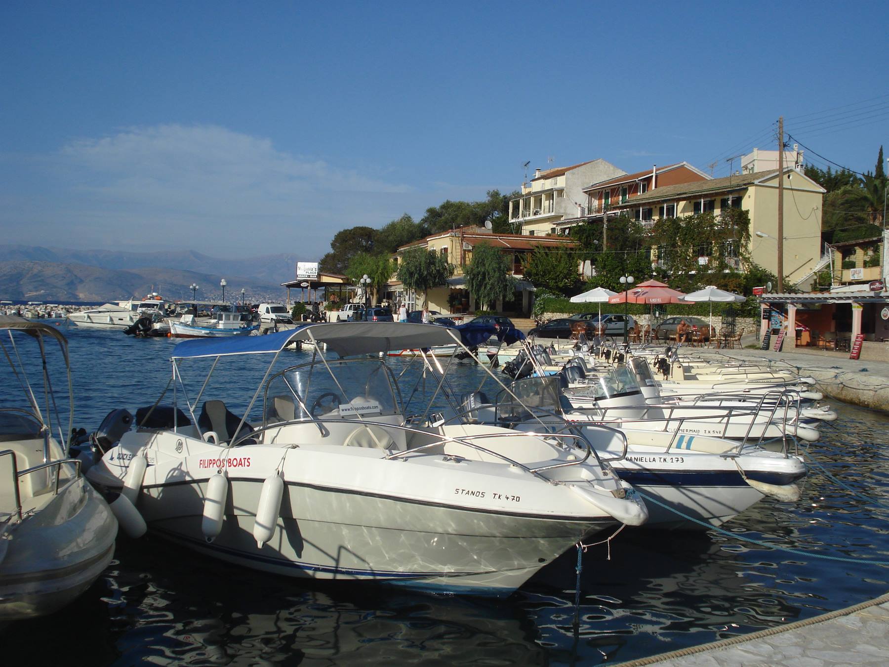 il porto di Kassiopi