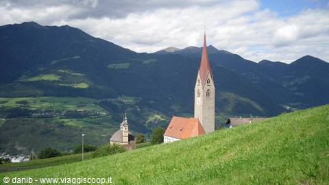 Sant' Andrea sopra Bressanone verso la Plose