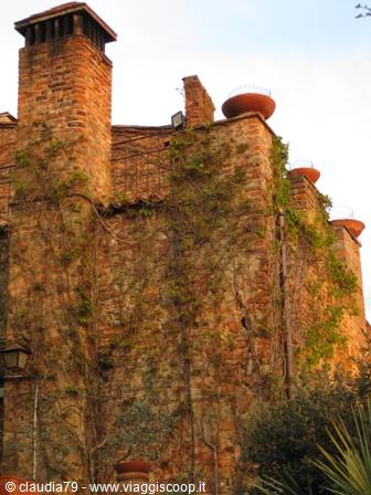 Castelli e borghi medievali in Toscana, Certaldo Alto (FI) Tramonto in Toscana