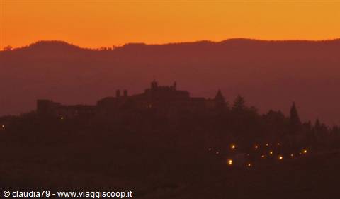 Tramonti di Toscana, Certaldo Alto (FI), estate in Toscana
