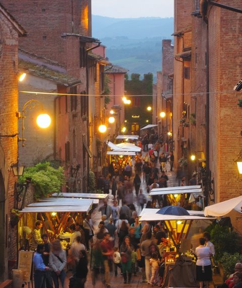 Castelli e borghi medievali Toscana - Certaldo Alto (FI)