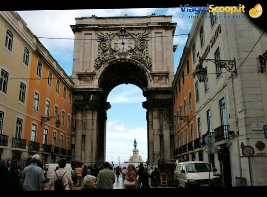 Lisbona Arco di trionfo