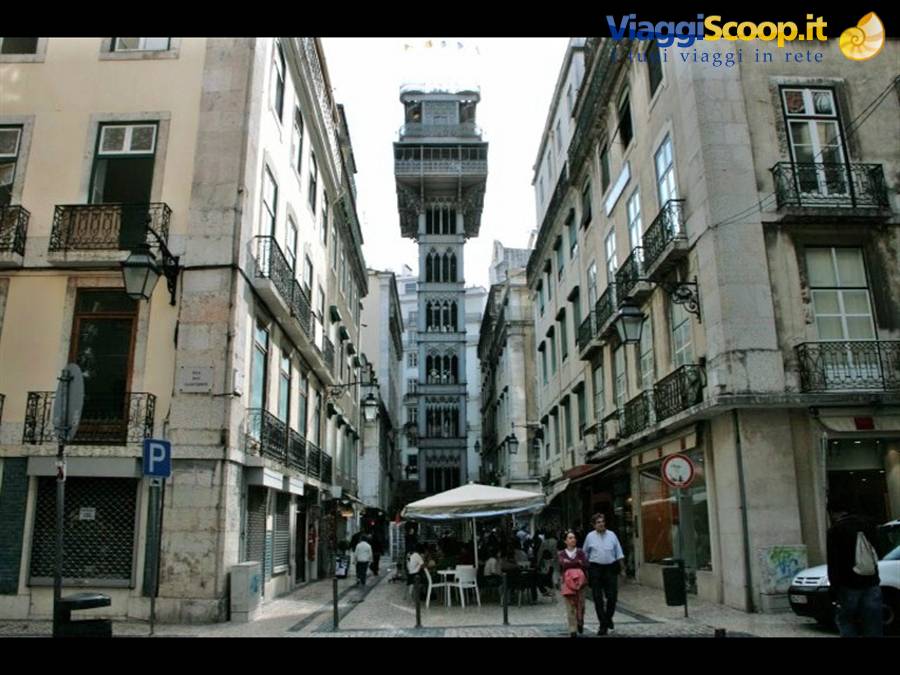 Lisbona elevatore Santa Justa