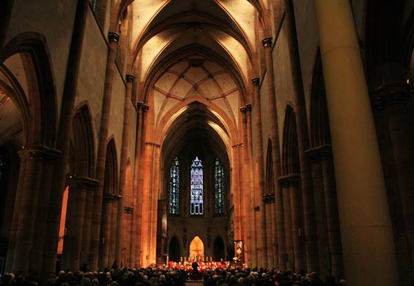 Colmar interno Collegiata Saint Martin