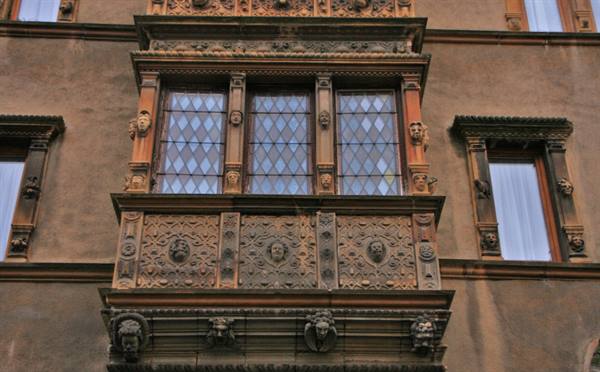 Colmar particolare Maison des Tetes