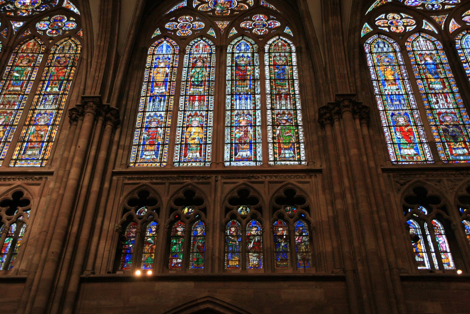 Strasburgo interno cattedrale