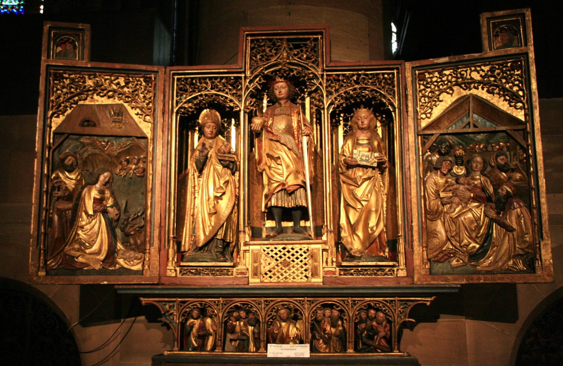 Strasburgo interno cattedrale
