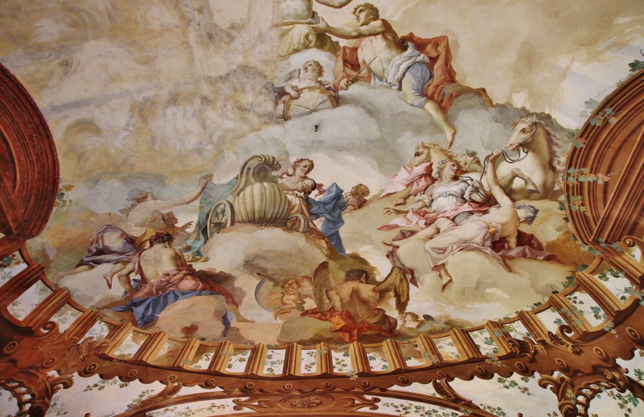 Sala dei Fiumi Palazzo Reale-Mantova