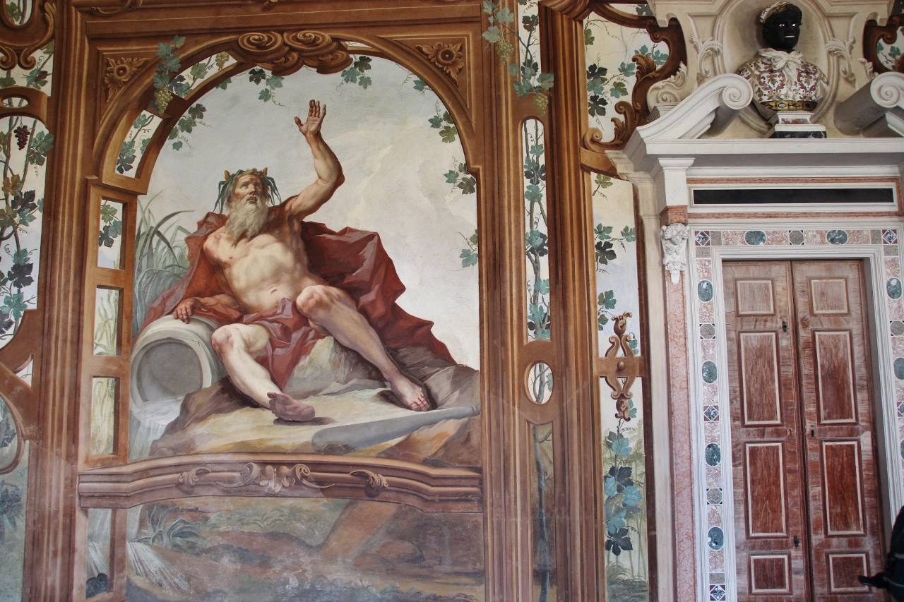 Sala dei Fiumo Palazzo Ducale-Mantova