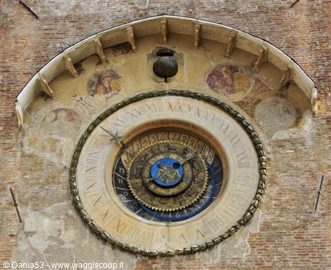 Orologio astronomico Mantova