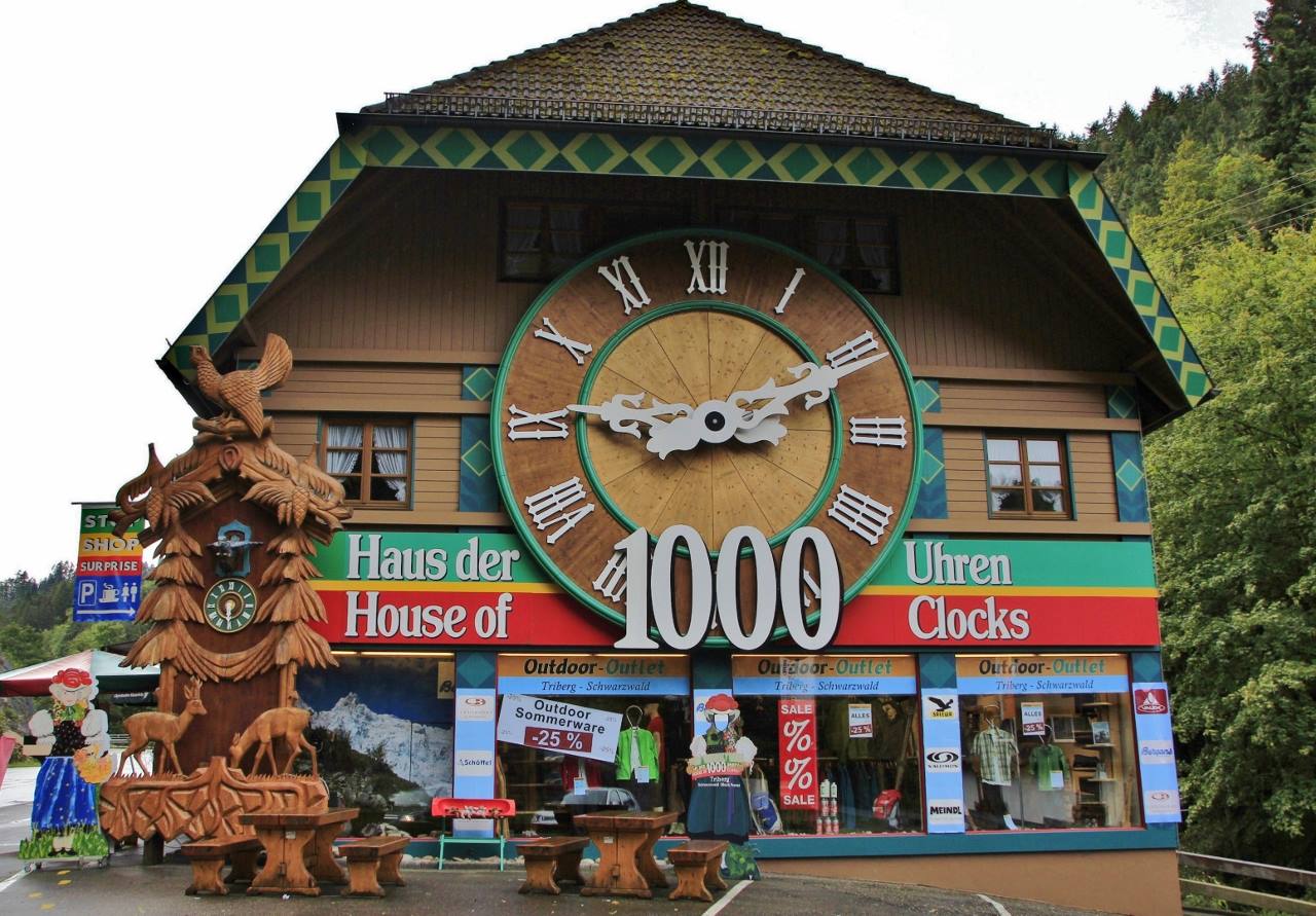 Foresta Nera -Casa dei 1000 orologi