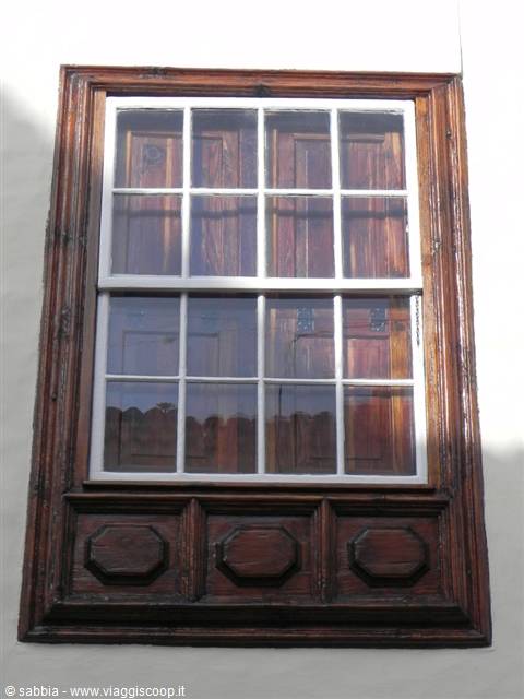 Finestra in legno, La Laguna, Tenerife