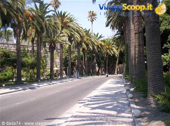 Viale del castello a Kos Town