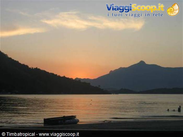 Tramonto sulla "Praia do Retiro" (Angra Dos Reis)
