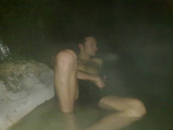 Relax nella vasca del Bagnaccio