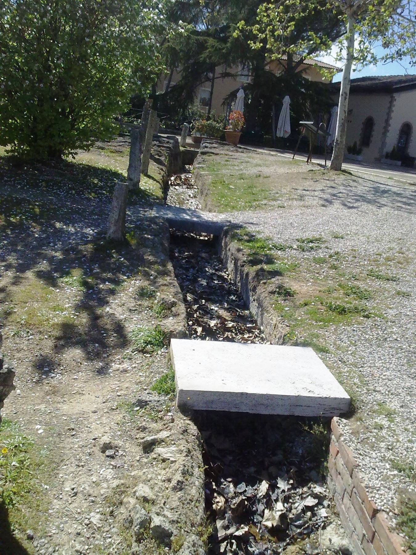 Giardino dei Mulini - bagno vignoni