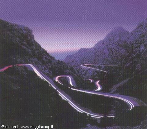 Le strade tortuose di Sa Calobra