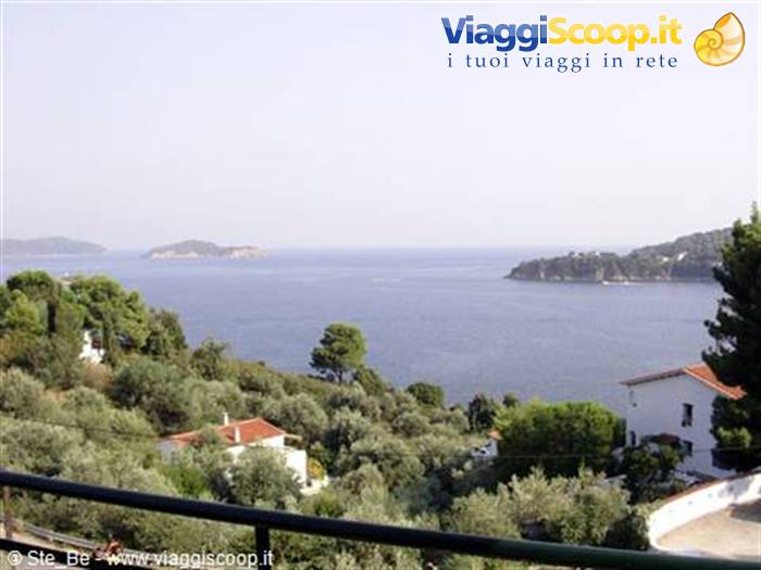 Skiathos vista dal balcone